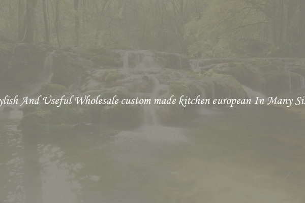 Stylish And Useful Wholesale custom made kitchen european In Many Sizes