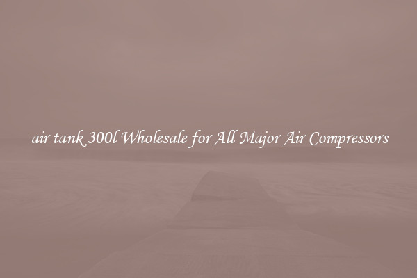 air tank 300l Wholesale for All Major Air Compressors